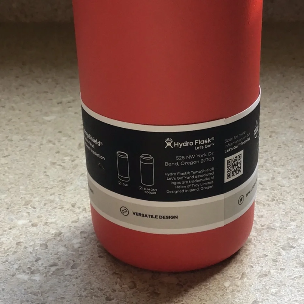Hydro Flask red Slim Cooler Cup, 12 ounces - new with tags! - Picture 2 of 8